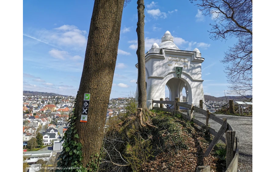 Ehmsendenkmal Sauerland-Waldroute Arnsberg
