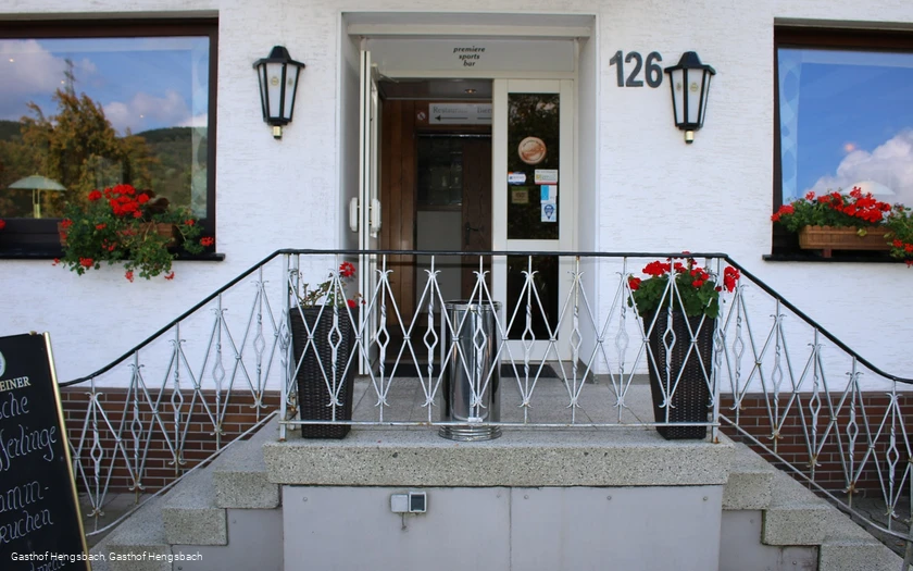 Gasthof Hengsbach Bestwig, Eingang