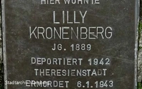 Stolperstein Lilly Kronenberg (Giershagen)
