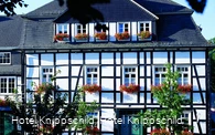 Frontansicht Romantikhotel Knippschild