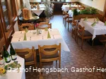 Gaststätte Hengsbach in Bestwig, Gaststube