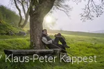 Ranger Oliver Szodruch in der Morgendämmerung