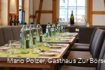 gedeckter Tisch Innenraum Gasthaus Zur Börse